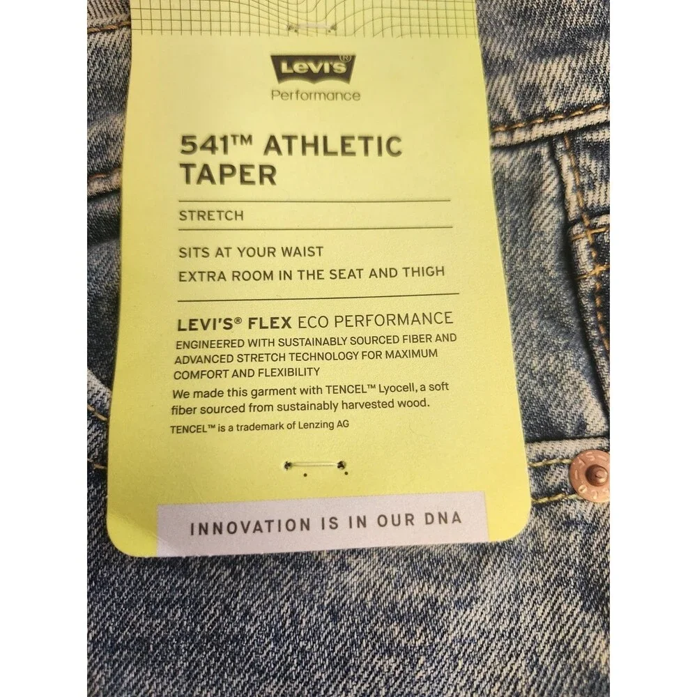 Levi 541 Size 30×30 Athletic Taper Stretch